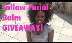 Hydrating Tallow Facial Moisturizer Giveaway!