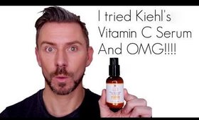 I TRIED KIEHL'S VITAMIN C SERUM AND IT’S AMAZING!!!!