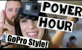 FIRST PERSON POWER HOUR CLEANING! SPEED CLEAN WITH ME 2017!