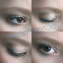 Neutral Eye with a subtle pop of blue