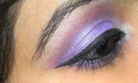 Purple Eye makeup look