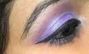 Purple Eye makeup look