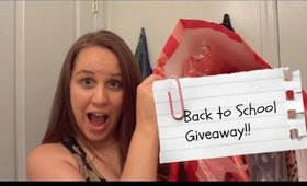 Back to School Must Haves Giveaway!!