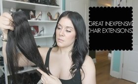 GREAT INEXPENSIVE HAIR EXTENSIONS - IRRESISTIBLE ME
