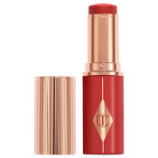 Charlotte Tilbury Unreal Lip + Cheek Glow Blush Stick with Hyaluronic Acid Cherry Glow