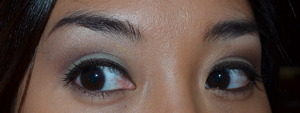 Eyes - Used MAC Shadows...need to pull the palette for names..
