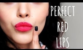 Tips for a perfect red lip