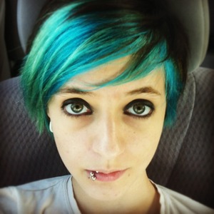 This was my hair THREE months after I dyed it. The color is still beautiful and is barely faded. 