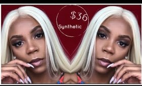 SYNTHETIC LACEFRONT WIG AND $36