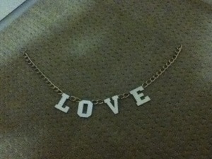 I just love this necklace! 
