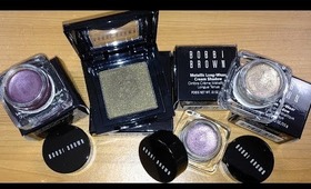 New Bobbi Brown Cream & Powder EyeShadows.