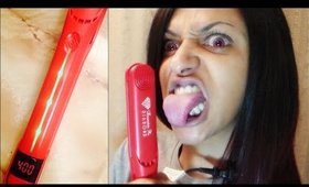 Irresistible Me Diamond Flat Iron Review And Demo