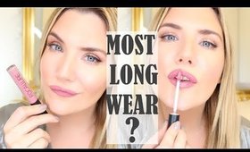 MOST LONG LASTING LIQUID LIPSTICK EVER?? | FIRST IMPRESSIONS