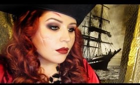 HALLOWEEN MAKEUP: Pirate Wench