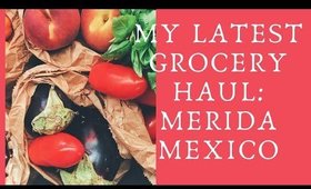 Medical Update and Latest Food Haul: Merida, Mexico
