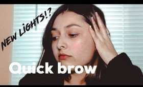 BROWS ONLY! QUICK LED LIGHT TEST