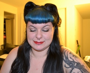 My look for my friends b-day! Hair by Lainie Reiger (contact info on my website)