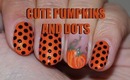 Cute Pumpkin Nail Design