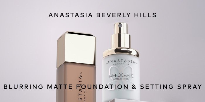 This long-wearing duo blurs and hydrates while locking in a shine-free, velvety-matte complexion all day long. Shop the Anastasia Beverly Hills Impeccable Blurring Matte Foundation & Setting Spray