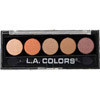 L.A. Colors 5 Color Metallic Eyeshadow Palette Desert Dune
