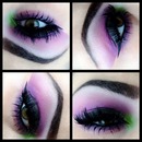 Smoked Purples with a Pop of Green