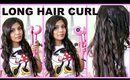 How To Curl Hair In 15 Minutes Fast, Review,Tutorial Landot hairstyler Pink Hair Tool,Long Hairstyle