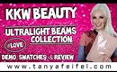 KKW Beauty Ultralight Beams Collection | LOVE! | Demo, Swatches, & Review | Tanya Feifel-Rhodes