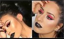 GLITTER CUT CREASE & WING | ZENDAYA INSPIRED MAKEUP TUTORIAL