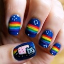 Nyan Cat Nails!