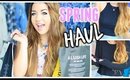HUGE SPRING HAUL: Brandy Melville, Top Shop, Urban Outfitters, Lush, + MORE!