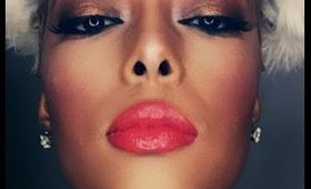 3 Color Eyeshadow- Holiday Makeup Tutorial