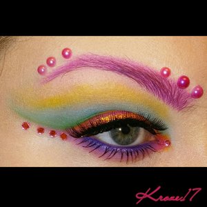 Today s look for @billiemakeup for #Febglamchallenge 
The theme is "Pink" or "Prank" 
Products used: 
Sugarpill 
Sleekmakeup 
OCC Hoochie
Gypsy Lashes 90
Urban Decay Electric Palette 
Nail Art Stuff

That's it! 
#pink #prank #cutcrease #spring #nailart #occ #Sugarpill #Urbandecay #electricpalette #Sleekmakeup #colorful #billiemakeup #Febglamchallenge  #makeuplook #makeuptrends #makeup #cosmetics #beauty #beautyproducts #beautyshot #instabeauty #instamakeup #kroze17 