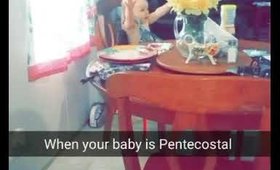when your baby is pentecostal