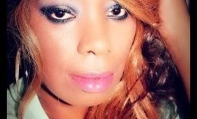 Silver dollar Gypsy inspired glitter makeup tutorial