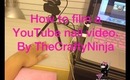 How to film YouTube Nail Video by The Crafty Ninja