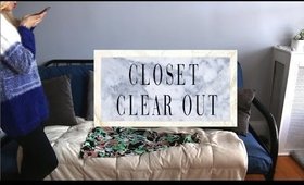 How To Clear Out Your Closet In ONE Hour