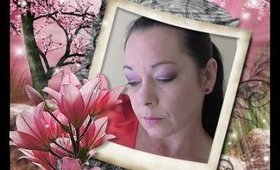 Cherry Blossom Inspired Eye Make Up Tutorial