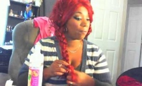 bohemian hair tutorial with lacefront Olivia