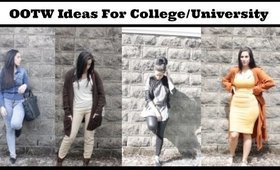 Outfit Ideas For College/University OOTW