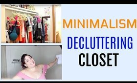 CLOSET DECLUTTER MINIMALISM