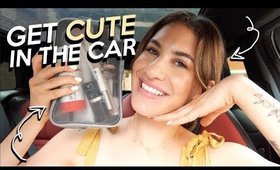 Look Good QUICK: In The CAR! (Sweat Friendly!) | Jamie Paige