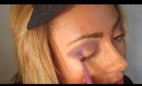 Purple & Orange Eye Candy Makeup Tutorial