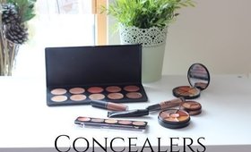 CONCEALERS FOR DARK SKIN + MY CONCEALER COLLECTION