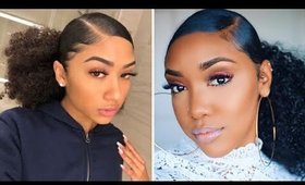 Slayed Ponytail Hairstyle Ideas For ALL Hair Types and Lengths