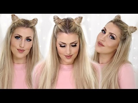 How To: Khloe Kardashian Hair Horns - Cat Ears Hair Tutorial | Imogen Foxy  Locks x. Video | Beautylish