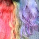 Rainbow hair! Pride month 🌈