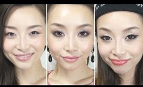 [English Subs] 3 Ways to wear Eyeliner／３つのアイラインの書き方