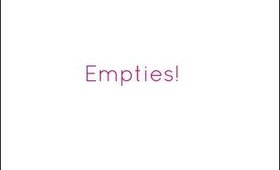 Empties! | March 2015