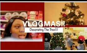 VLOG#1: ♡TREE DECOR SHOPPING AND DECORATING WITH BAE?! ♡