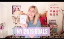 My 2016 Goals + Reflection | ScarlettHeartsMakeup